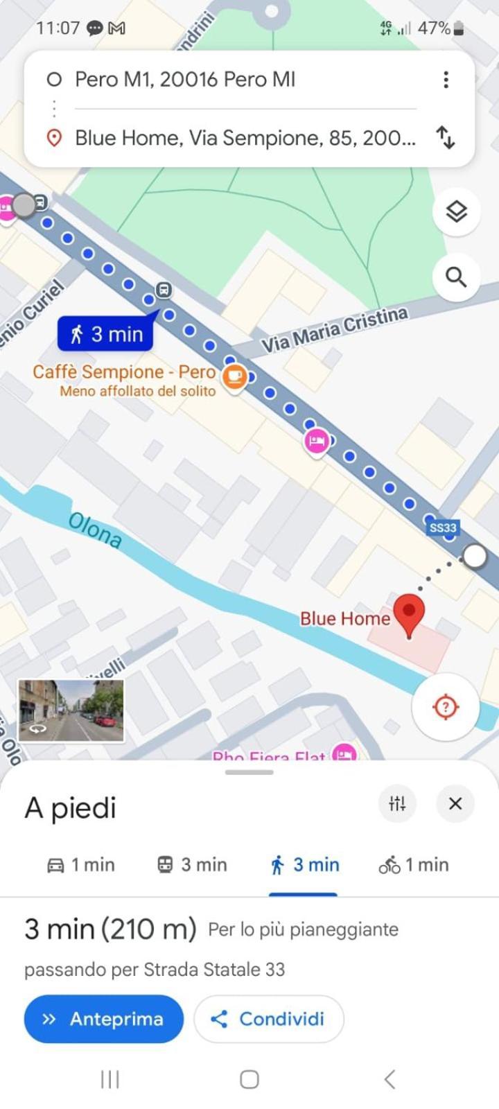 Blue Home Pero Exteriér fotografie
